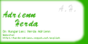 adrienn herda business card